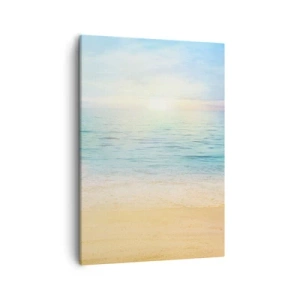 Schilderen op canvas - Groot blauw - 50x70 cm