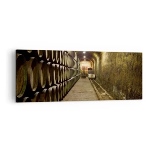 Schilderen op canvas - Het is goed om te gaan liggen - 140x50 cm