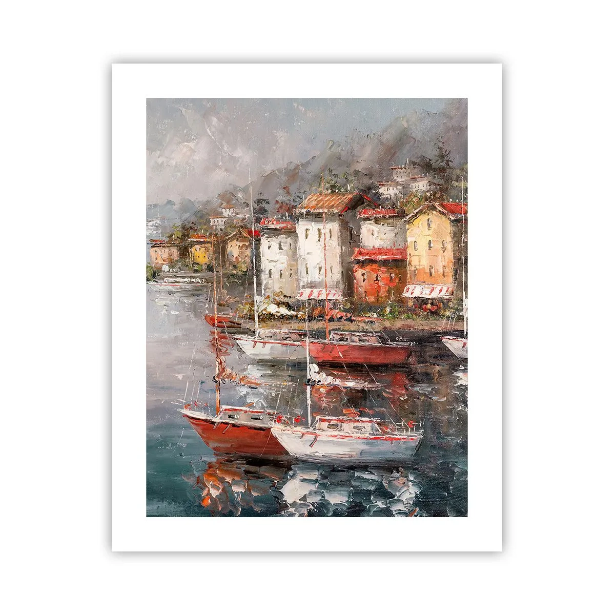 Poster - Romantisch toevluchtsoord - 40x50 cm