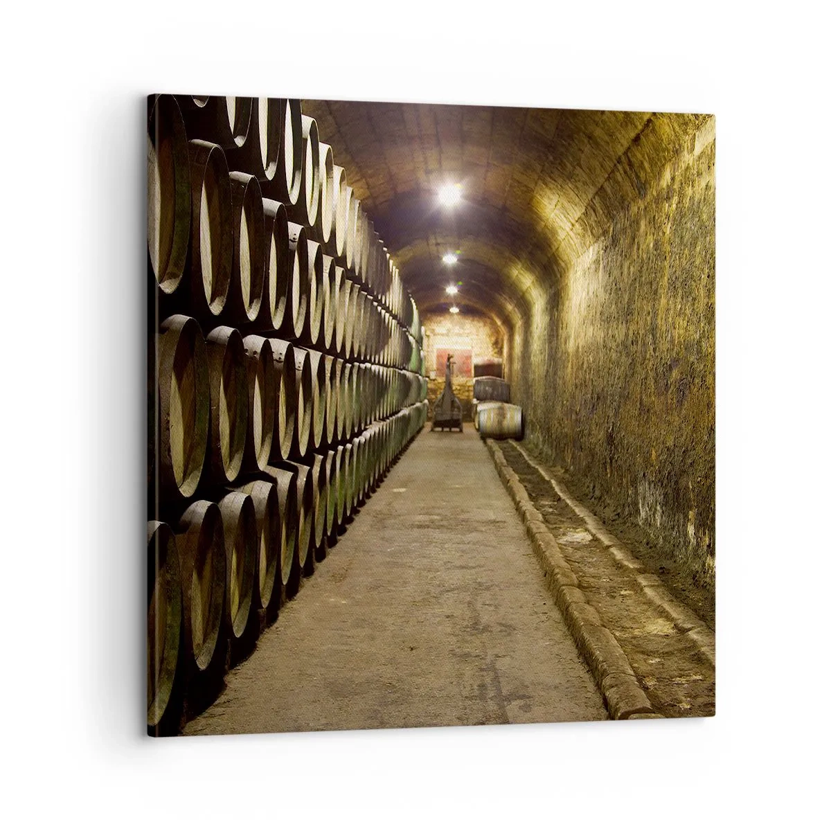 Schilderen op canvas - Het is goed om te gaan liggen - 60x60 cm