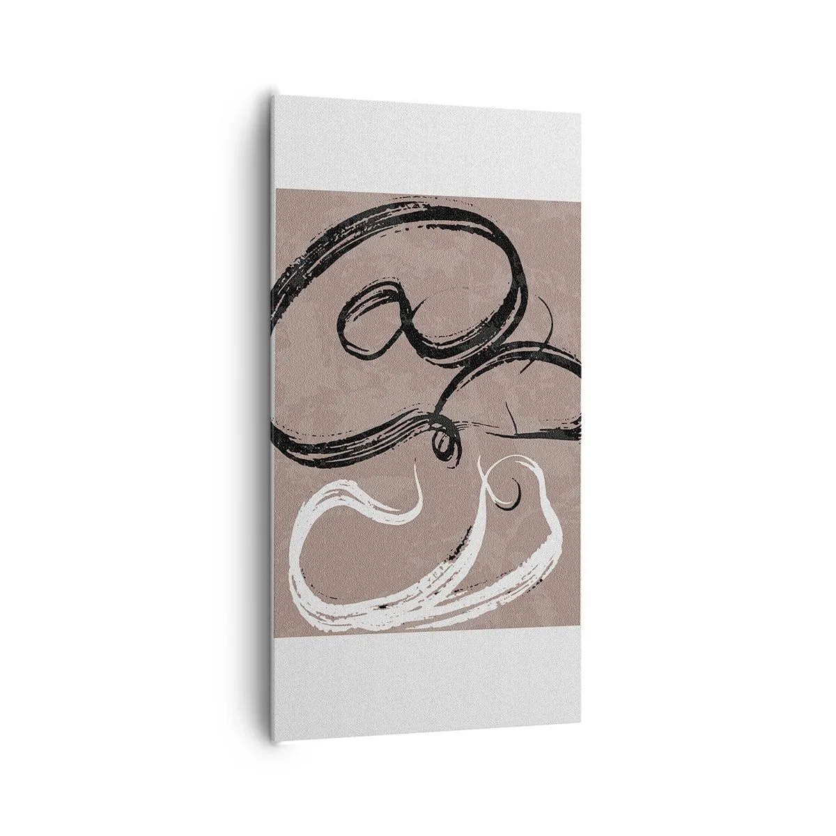 Schilderen op canvas - Compositie – de zoektocht naar volheid - 65x120 cm