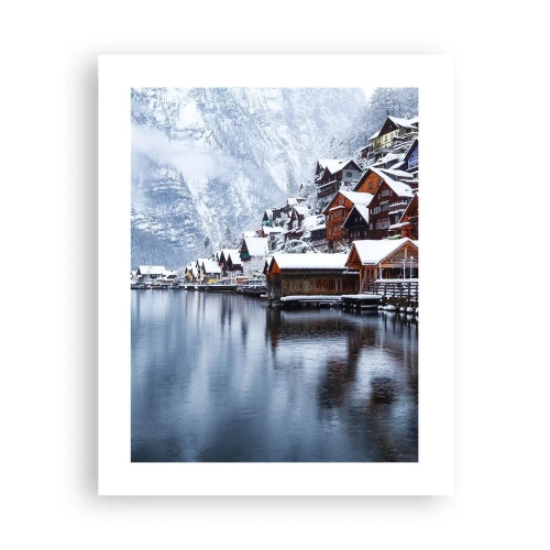 Poster - In winterdecoratie - 40x50 cm