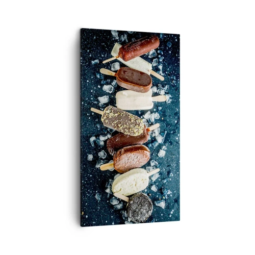 Schilderen op canvas - De smaak van hete zomer - 45x80 cm