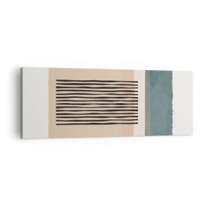 Schilderen op canvas - Alles is oke - 140x50 cm