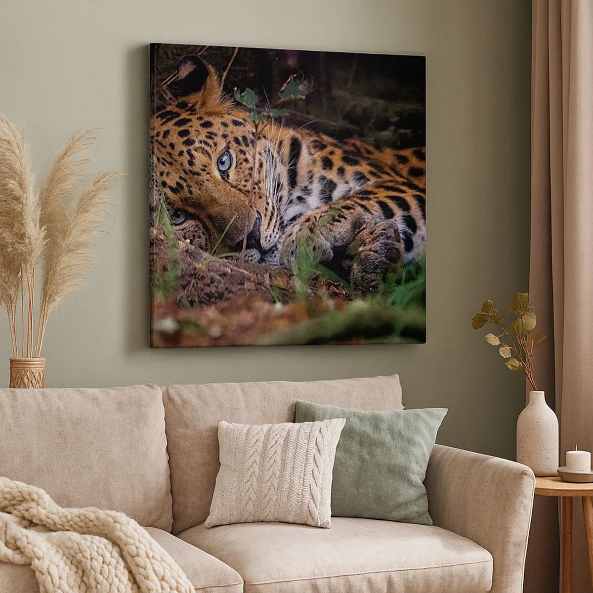 Schilderen op canvas - Geloof me - 30x30 cm