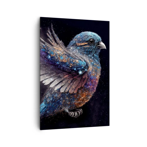 Schilderen op canvas - Diamant mus - 70x100 cm
