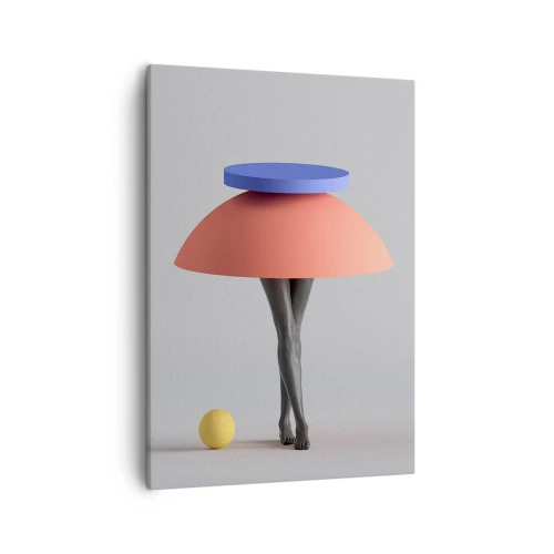 Schilderen op canvas - Surrealistische compositie - 50x70 cm