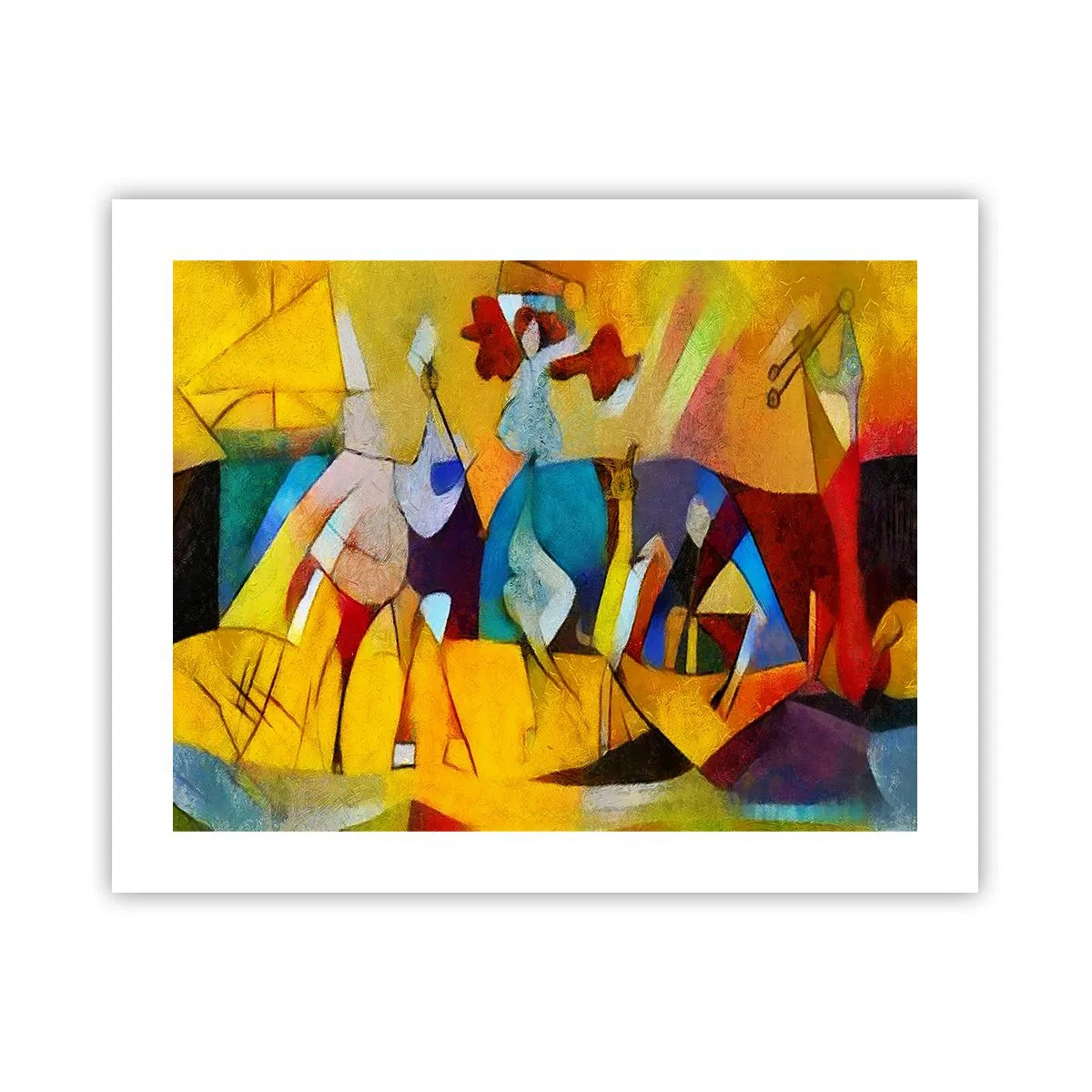 Poster - Zon - leven - vreugde - 50x40 cm