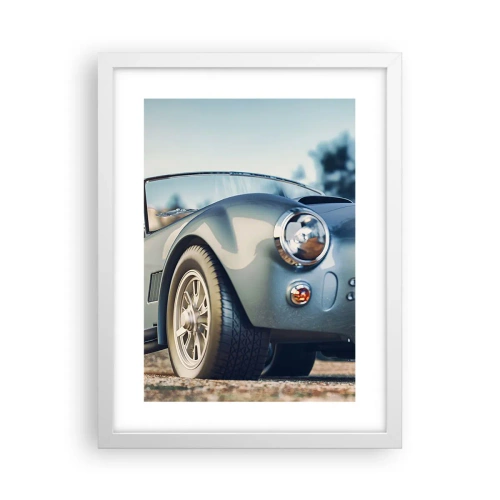 Poster in een witte lijst - Omdat stijl ertoe doet - 30x40 cm