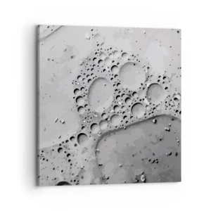 Schilderen op canvas - Schuimspoor - 70x70 cm