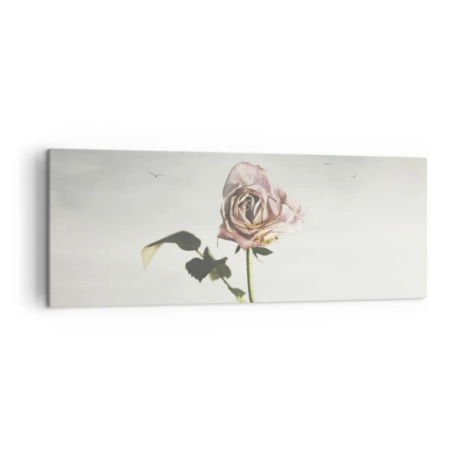 Schilderen op canvas - Begroeting van de lente - 140x50 cm