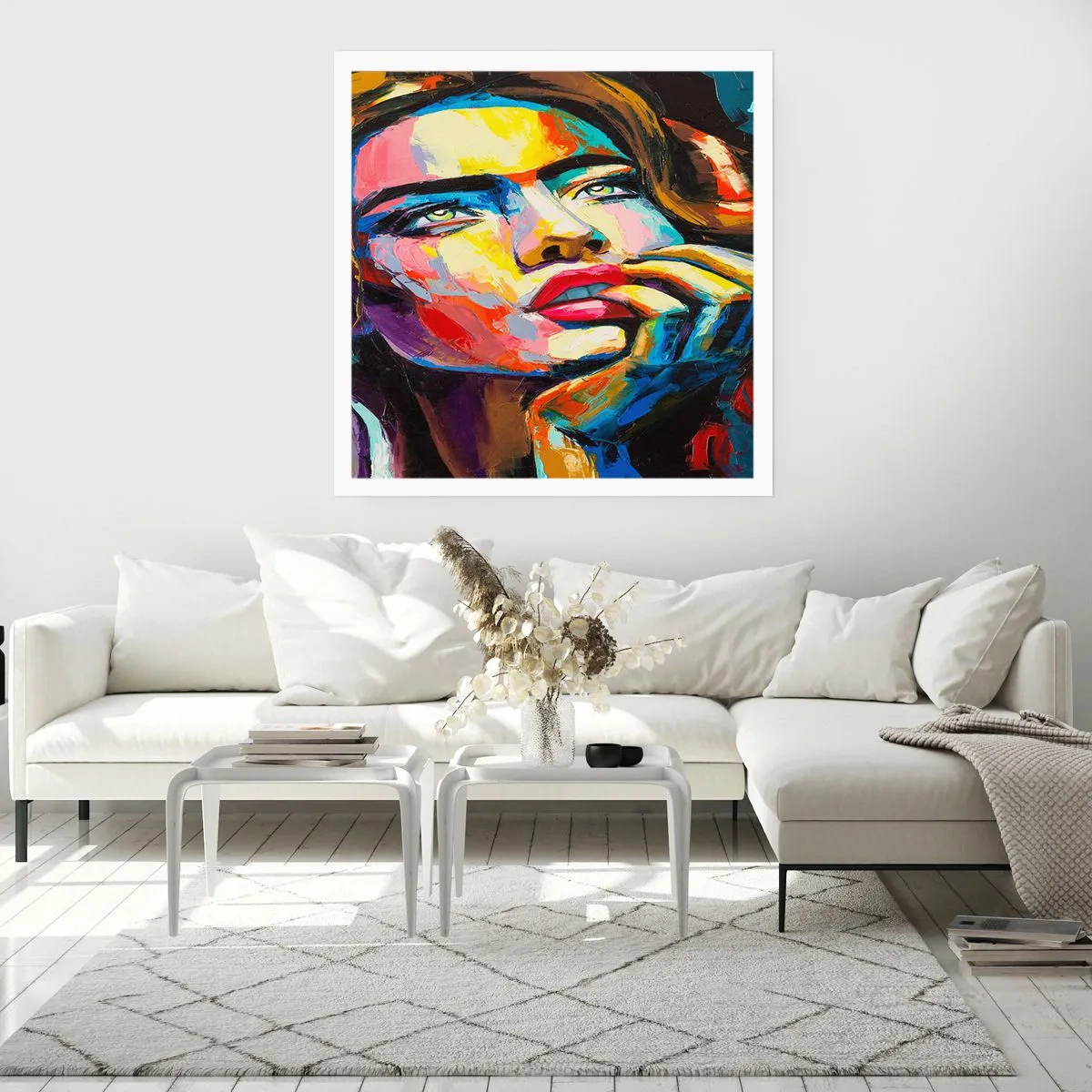 Poster - Dromen vliegen in de lucht als vogels - 60x60 cm