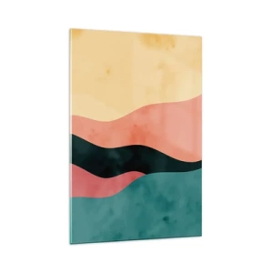 Schilderen op glas - Conforme non-conformiteit - 80x120 cm