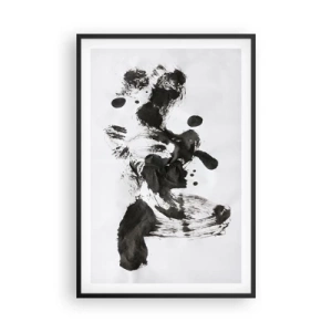 Poster in een zwarte lijst - Is er een methode voor de waanzin? - 61x91 cm