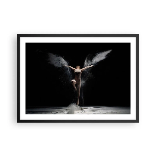 Poster in een zwarte lijst - Elfen bestaan - 70x50 cm