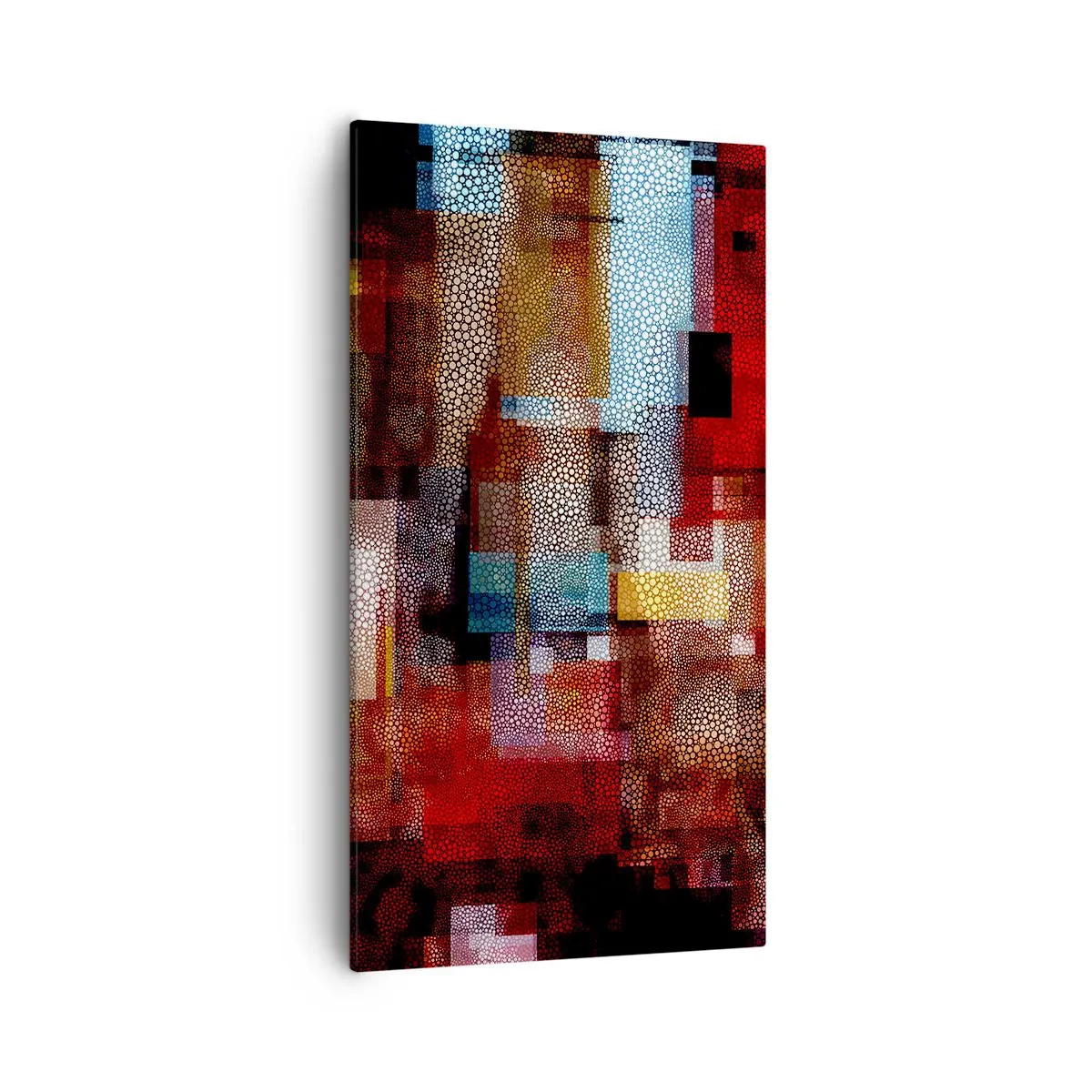 Schilderen op canvas - Het is een allegaartje - 55x100 cm