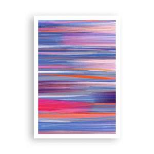 Poster - Opgang naar de regenboog - 70x100 cm