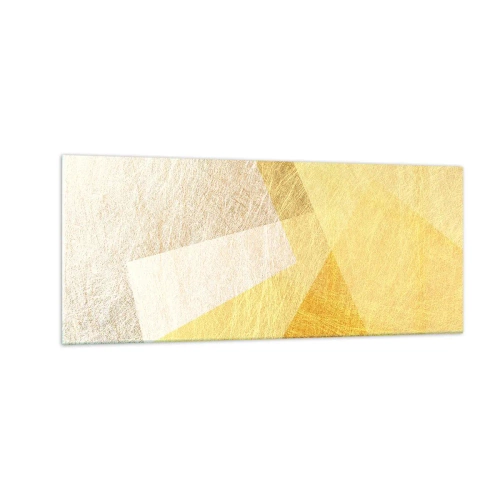 Schilderen op glas - Geometrie weer - 100x40 cm