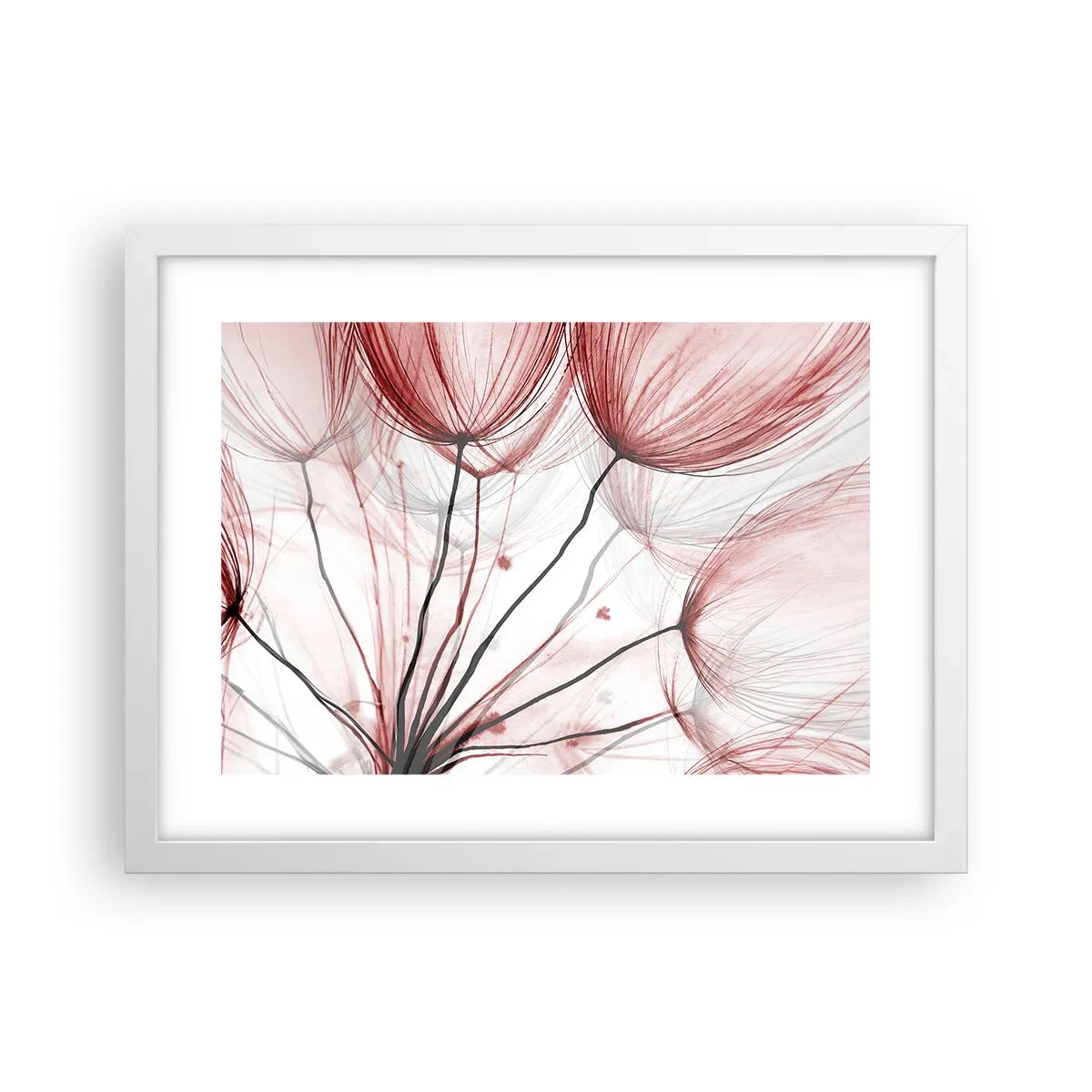 Poster in een witte lijst - Vóór het vertrek - 40x30 cm