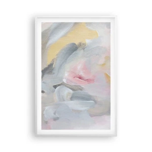 Poster in een witte lijst - In een pastelkleurige wereld - 61x91 cm