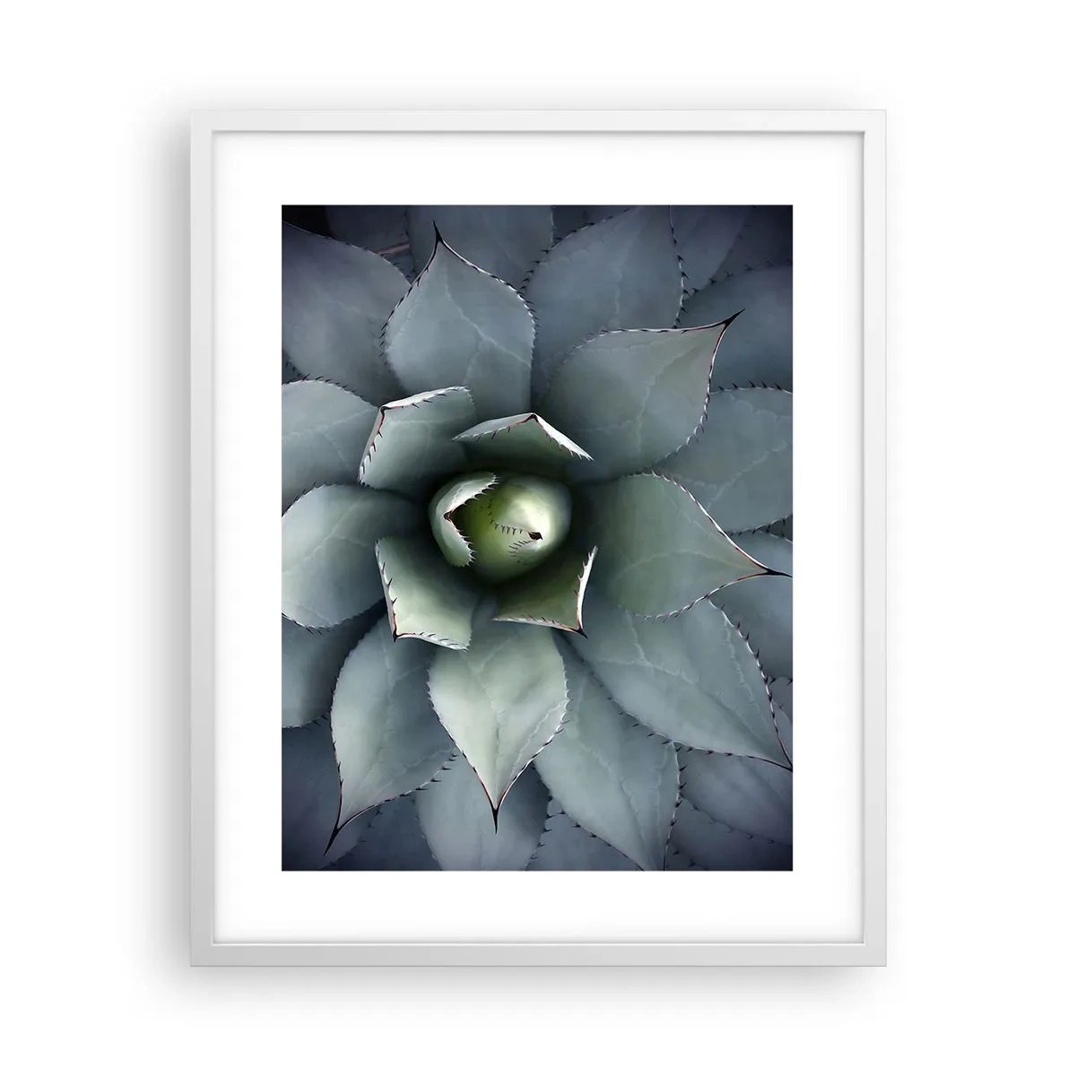 Poster in een witte lijst - Het trekt aan en waarschuwt - 40x50 cm