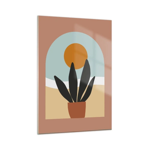 Schilderen op glas - Kleine geneugten - 50x70 cm
