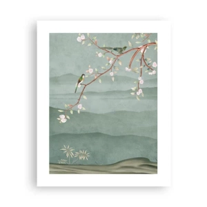 Poster - Lente, oh jij bent het - 40x50 cm