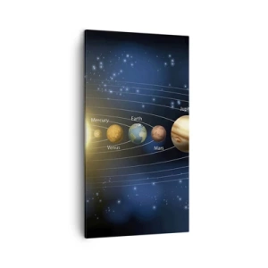 Schilderen op canvas - Een van de tien - 45x80 cm