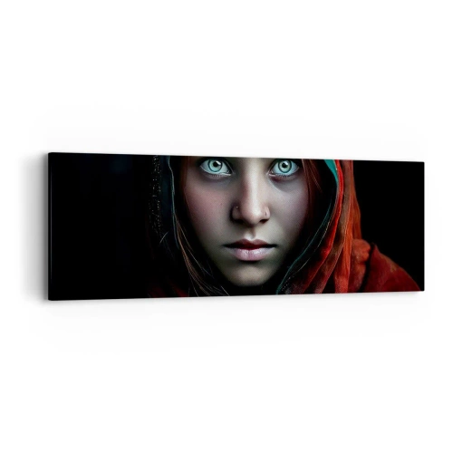 Schilderen op canvas - Oosterse prinses - 90x30 cm