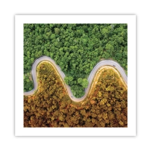 Poster - Grenzen en doorbraken - 50x50 cm