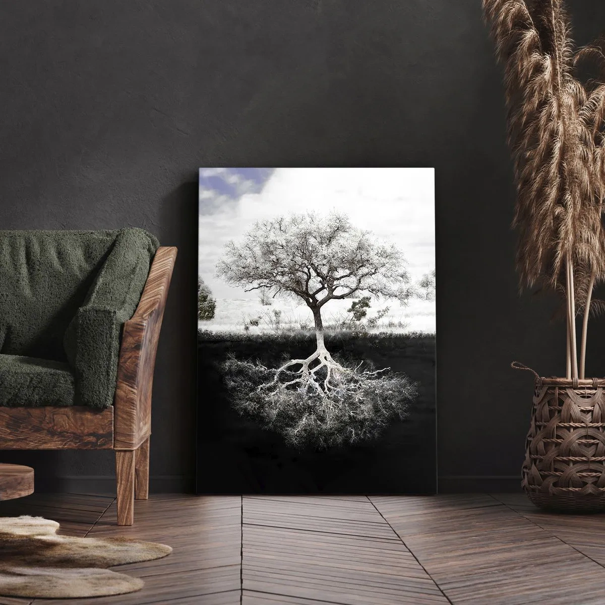 Schilderen op canvas - De natuur van de wereld ontdekken - 70x100 cm