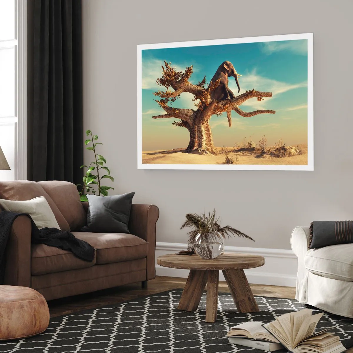 Poster - Een nieuw gezichtspunt - 91x61 cm