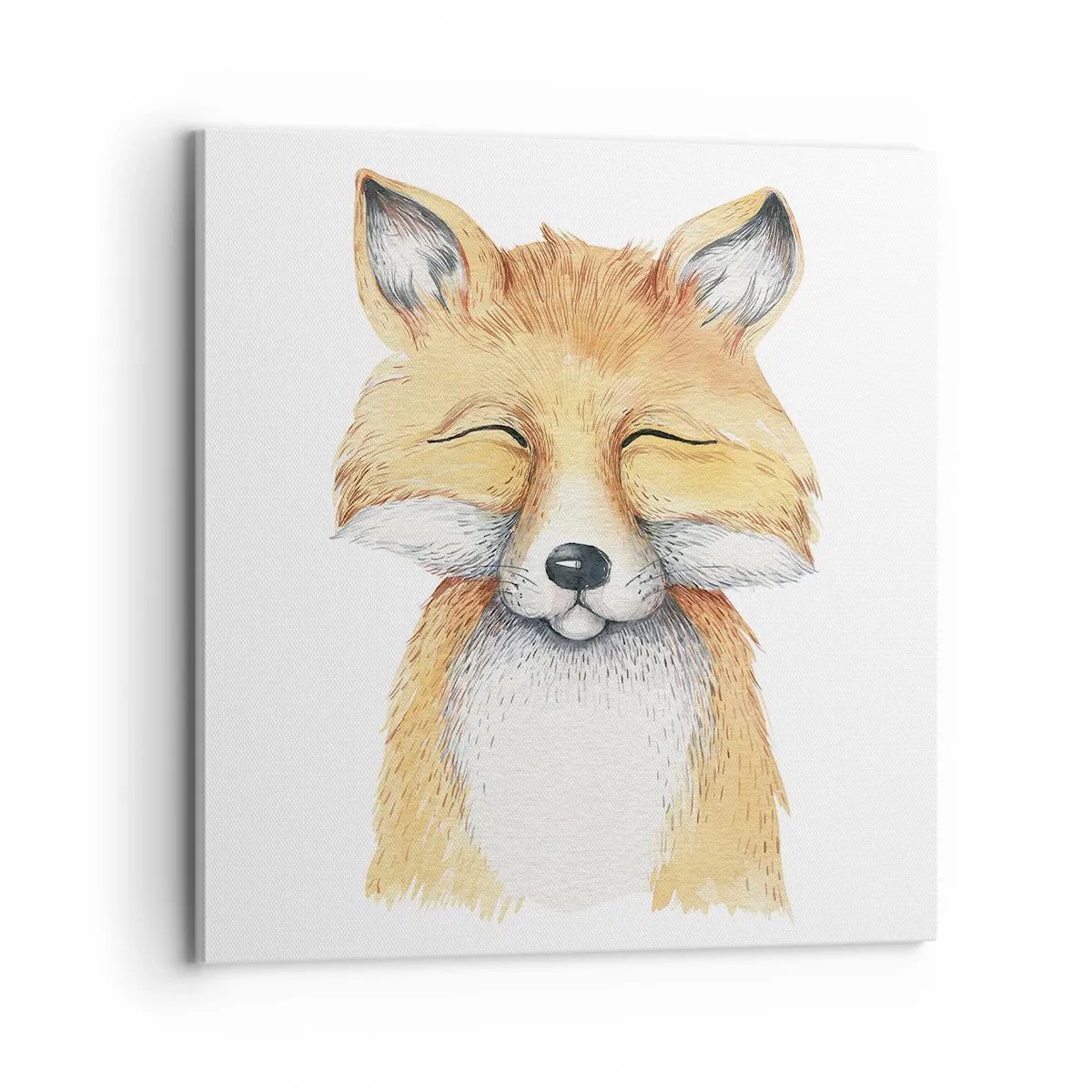 Schilderen op canvas - Vossenstemmingen - 70x70 cm