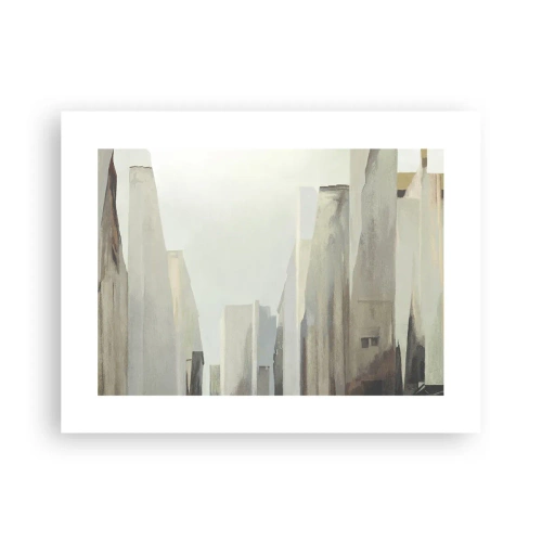 Poster - Droom over de stad - 40x30 cm