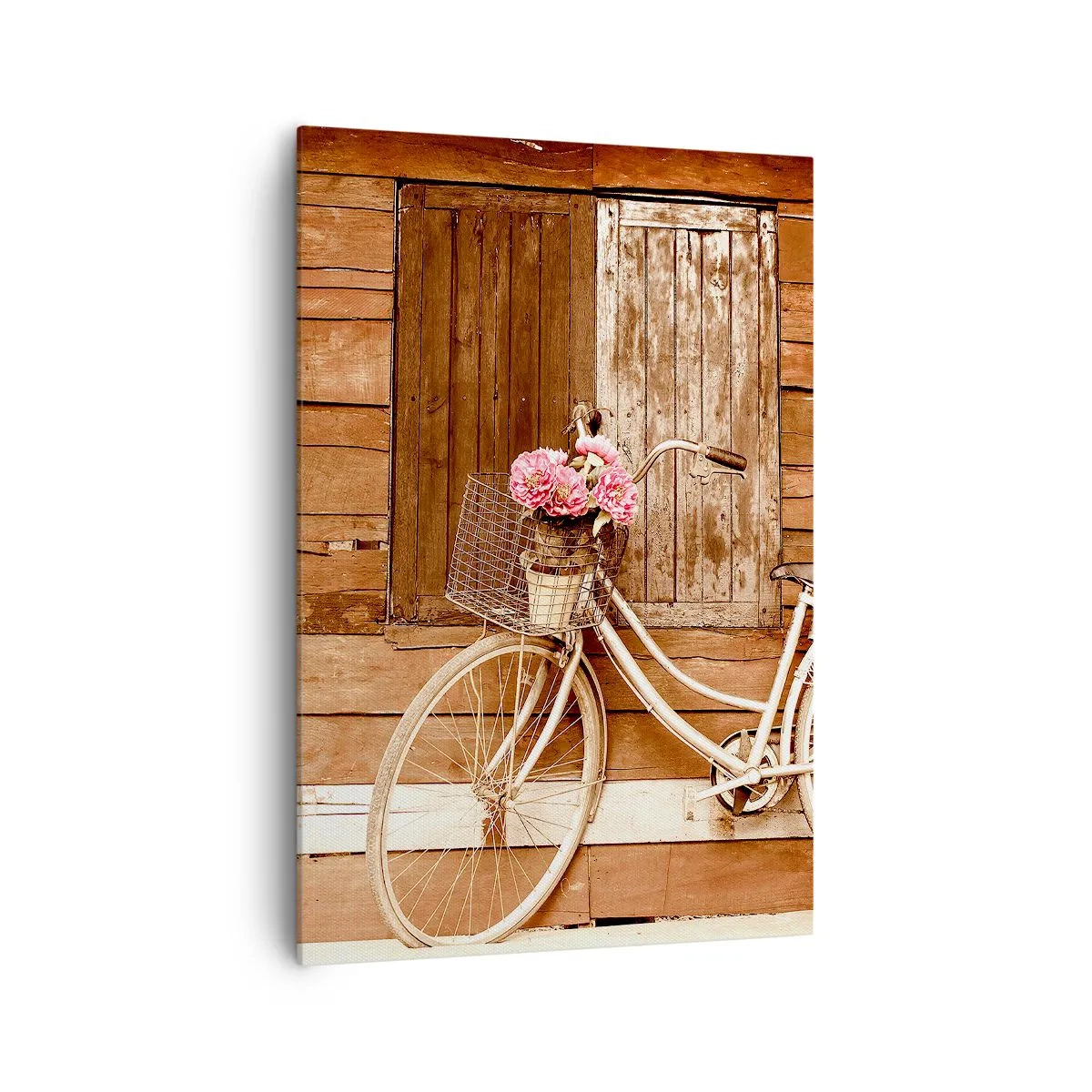 Schilderen op canvas - Ben zo terug - 70x100 cm