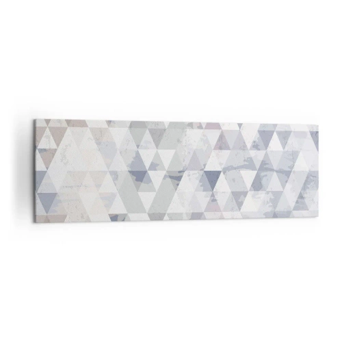 Schilderen op canvas - In ritme op drie - 160x50 cm