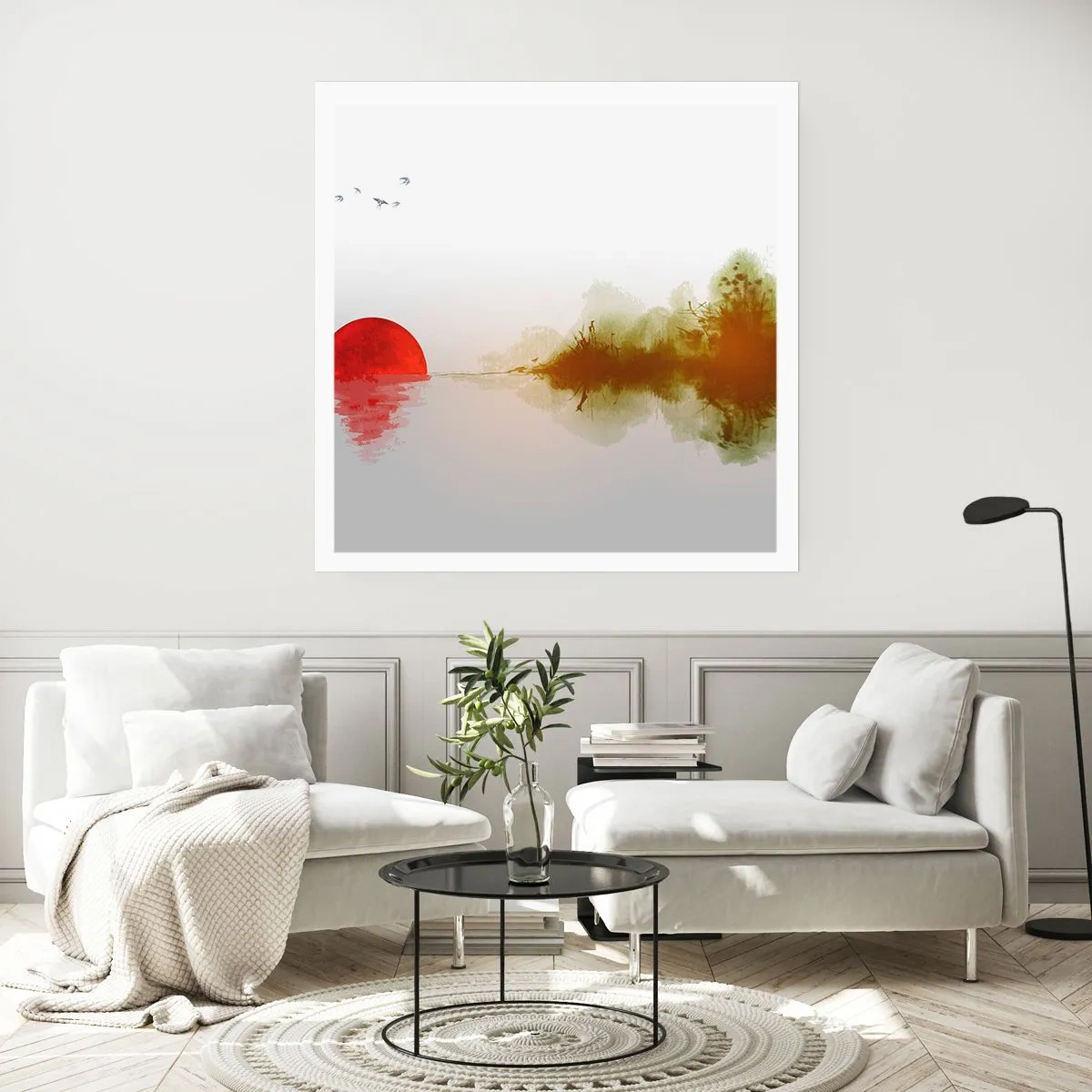 Poster - Een belofte van vrede - 30x30 cm