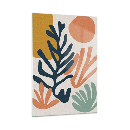 Schilderen op glas - Koraalzeeën - 50x70 cm