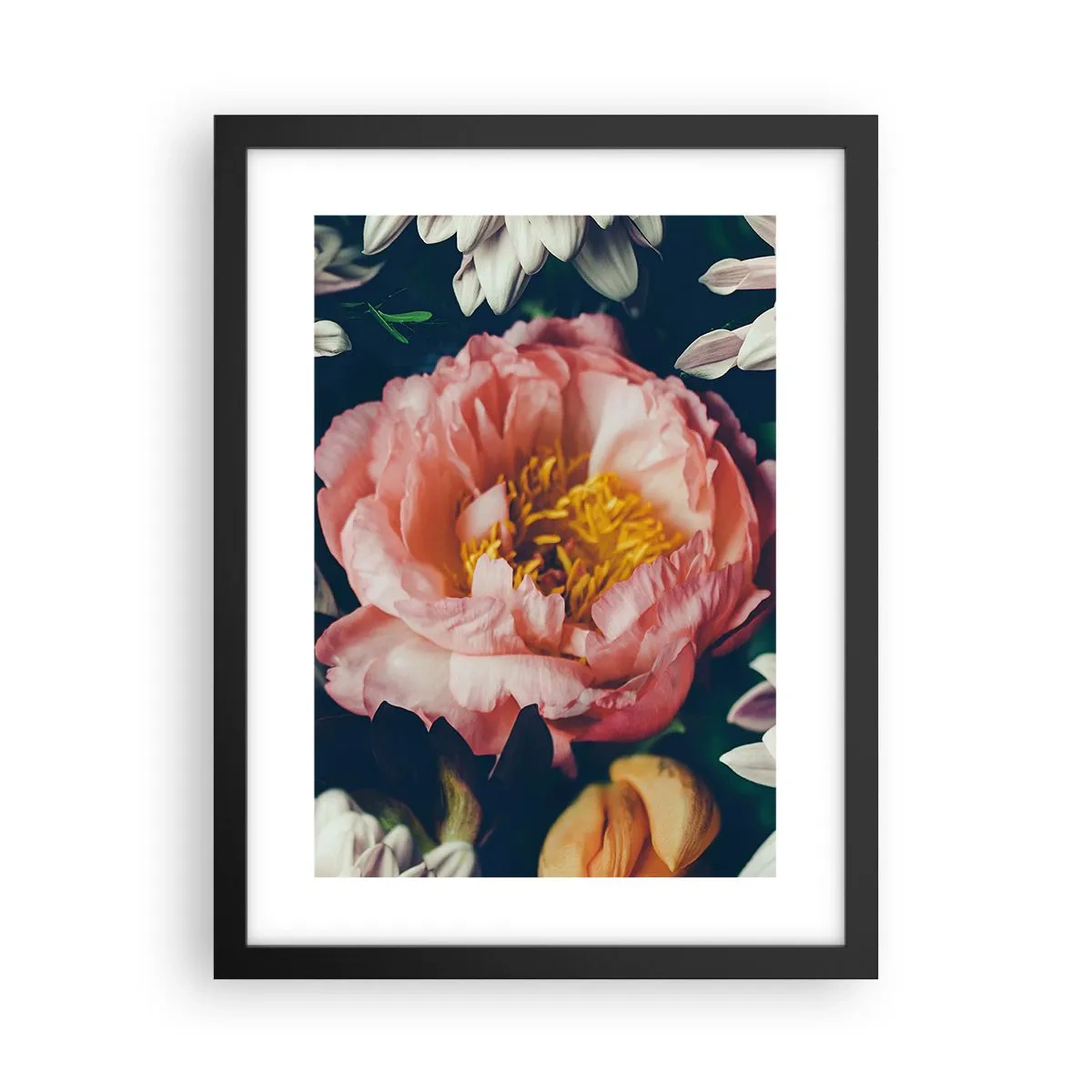 Poster in een zwarte lijst - Met barokke pracht - 30x40 cm