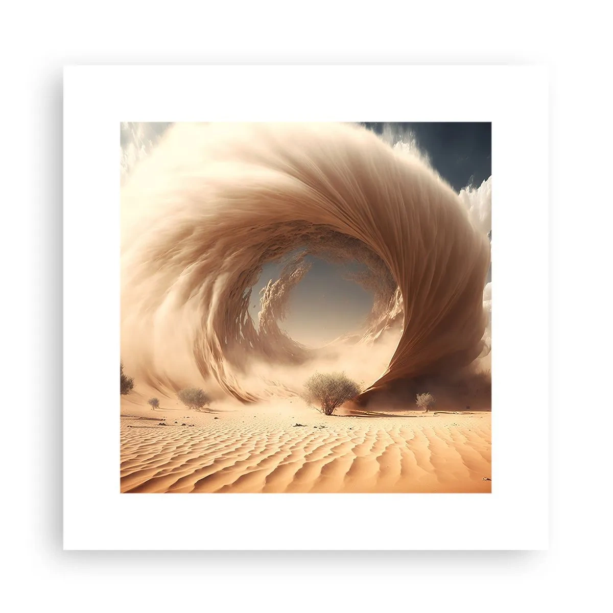 Poster - Open portaal - 30x30 cm