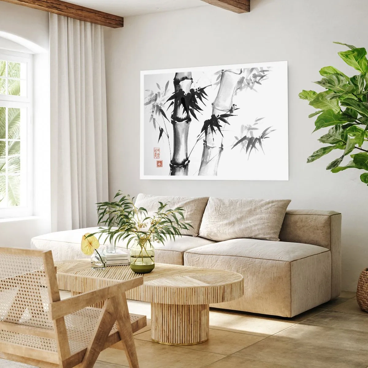 Poster - Close-up op het oosten - 100x70 cm