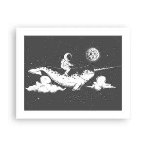 Poster - Ruimte Ruiter - 50x40 cm
