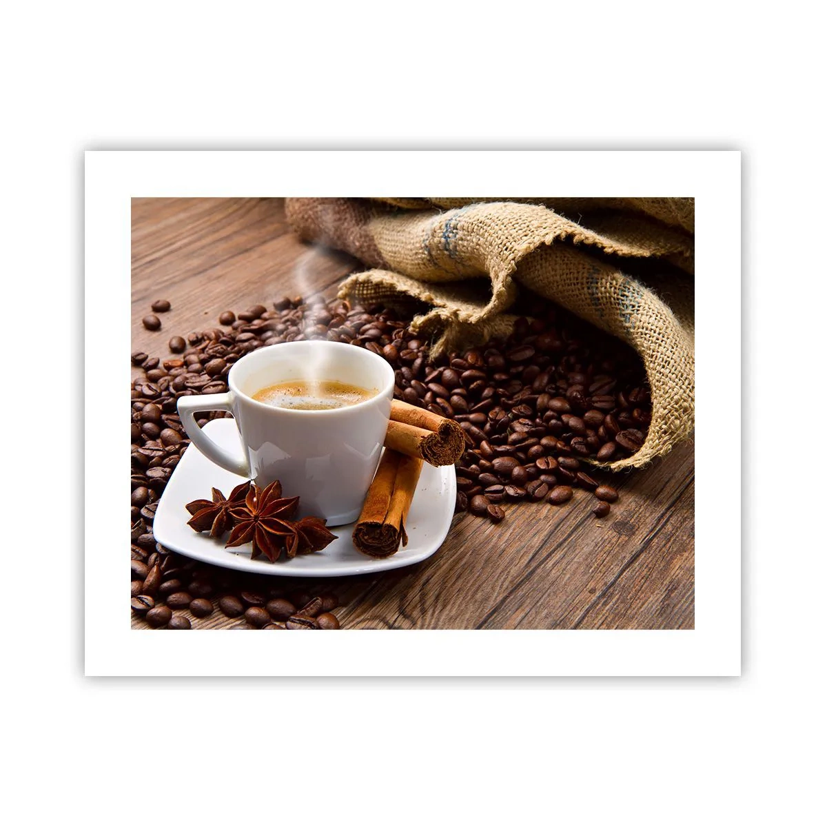 Poster - Pittige smaak en aroma - 50x40 cm