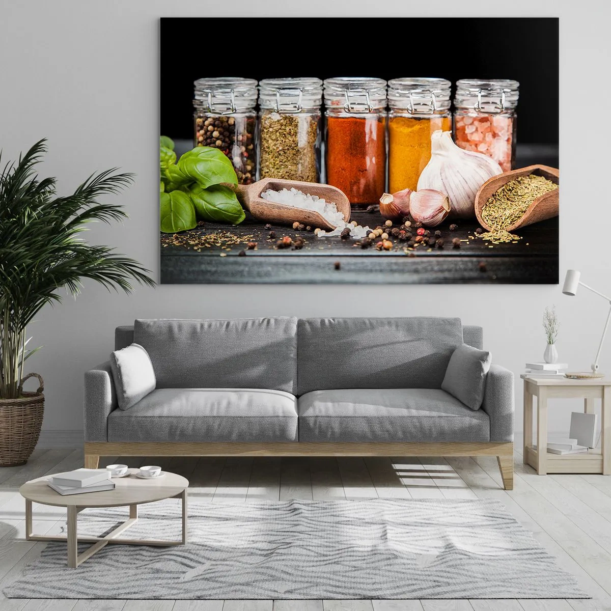 Schilderen op glas - Zodat het leven smaak heeft - 100x70 cm