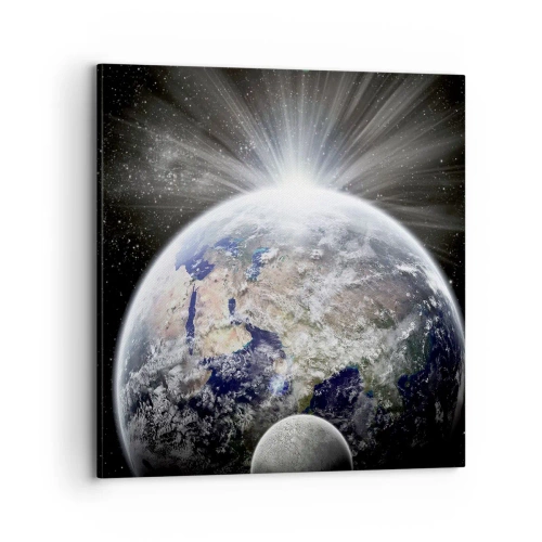 Schilderen op canvas - In volle pracht - 70x70 cm