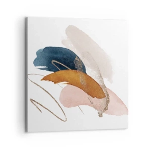 Schilderen op canvas - Gevleugelde compositie - 60x60 cm