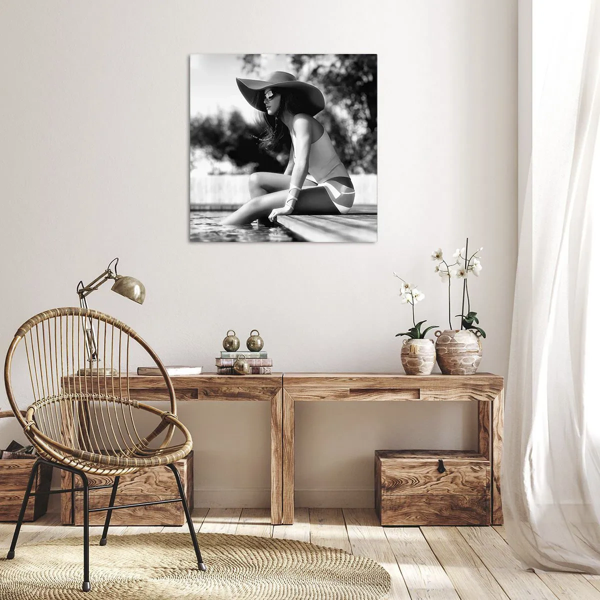 Schilderen op canvas - Zomerdroom - 60x60 cm