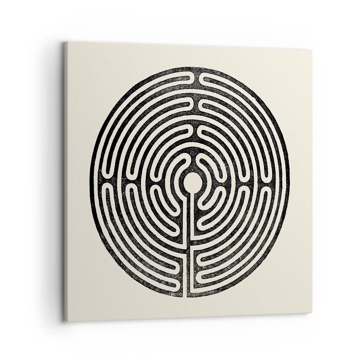 Schilderen op canvas - Mysterieuze orde - 50x50 cm