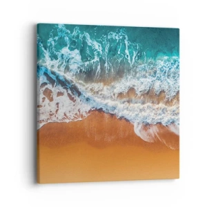 Schilderen op canvas - Altijd hand in hand - 40x40 cm