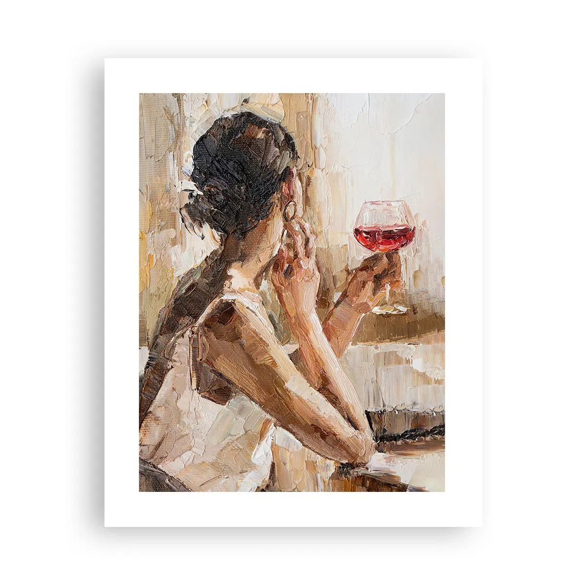 Poster - De smaak van een goed moment - 40x50 cm